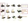 Ultra dünnes Mikro D1 HDMI auf Standard HDMI Flachbandkabel 50cm