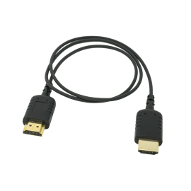 Ultra Thin Flexible HDMI Cable for GH5 Type A to Type A Connector