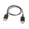 Ultra dünnes flexibles HDMI 2.0 Kable 70cm lang Type A auf Type A ideal für GH5s und externem Display.