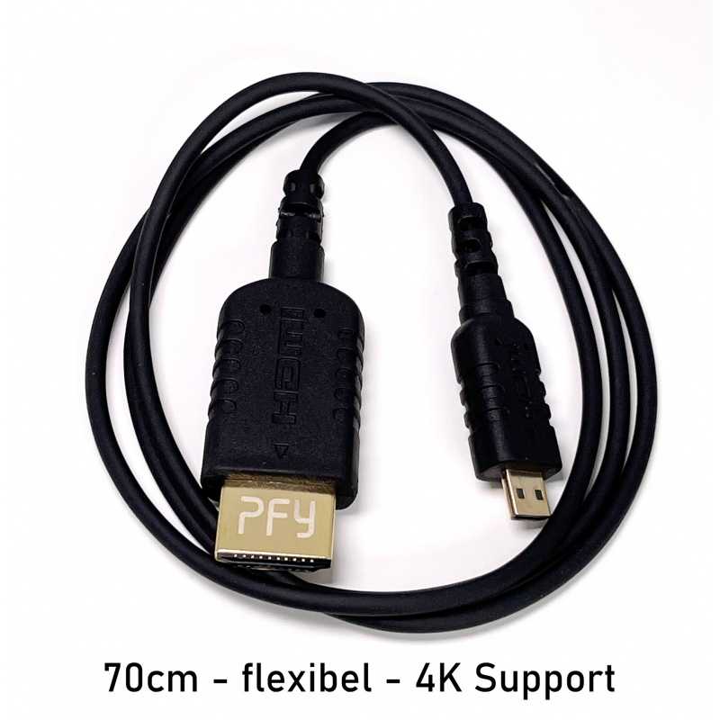Câble plat HDMI [7m Lead] Connecteurs TV inclinés Ultra haute