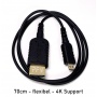 PFY - 4K Ultra Thin HDMI 2.0 Cable 70cm - Type A to Type D