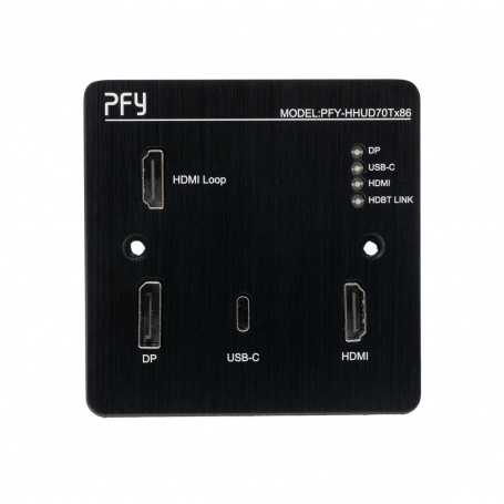 Wandanschlussfeld HDBT Sender PFY-HHUD70Tx86