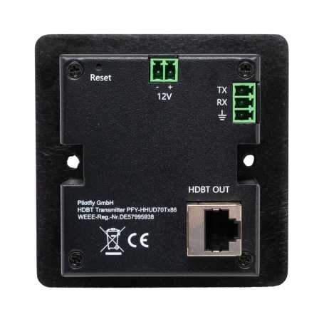 Wandanschlussfeld HDBT Sender PFY-HHUD70Tx86