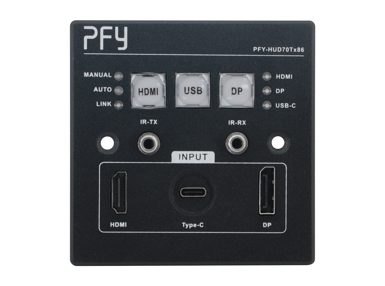 HDBaseT Transmitter - PFY-HUD70Tx86